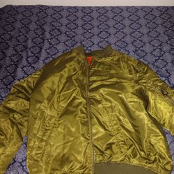SouthPole Green Bomber Jacket 
