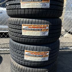 245/45/18 Arrollo Nuevas Instaladas Y Balanceadas