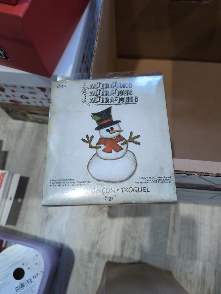 Sizzix Snowman Bigz Die