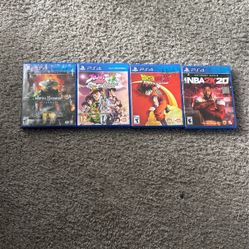 4 PS4 Games 