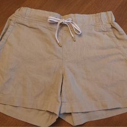 Ladies Izod Linen Shorts 