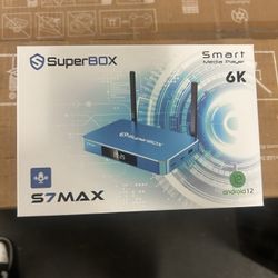 Super Box S7 Max Best Streaming Device
