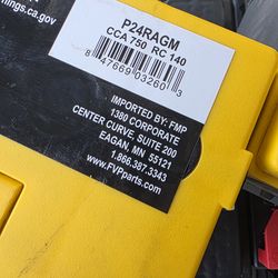 The FVP P24RAGM is a 12-volt Platinum AGM (Absorbed Glass Mat) battery designed for modern vehicles, particularly those with Start-Stop technology or 