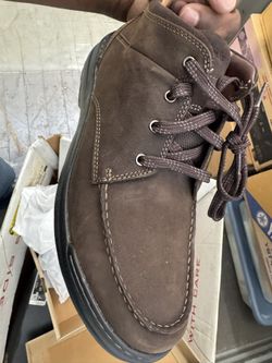 Clark’s Rockie 2 Hi Black Leather Men Size 10