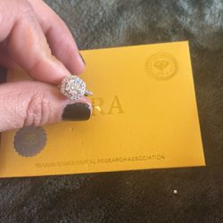 Moissanite Diamond Ring SZ 6