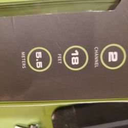 New JL Audio RCA Cable, 18' in Length, Gold Plated, AV and Car Applications