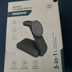 Brand New 3 in 1 Wireless Charging Station 