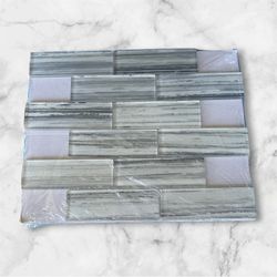 MSI Malta Cliffs Glass Subway Mosaic - 9.7sqft  Case 10  Sheets Per Case NEW