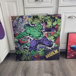 Xl Hulk Canvas 24x24