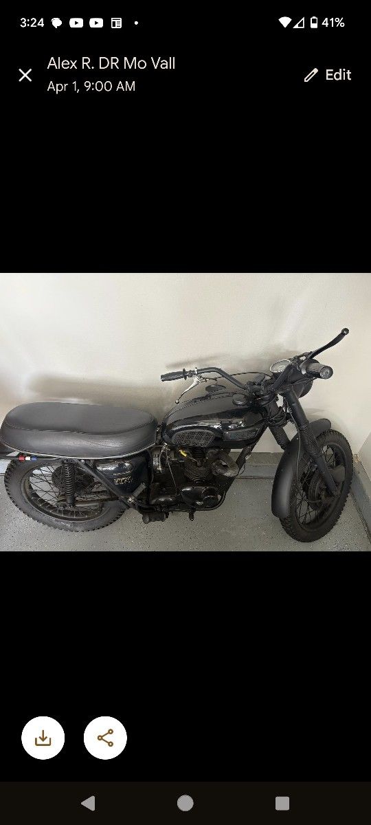 1965 Triumph Trophy 500