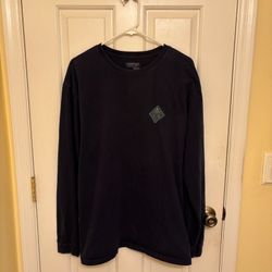 Patagonia Casual Black Outdoor Mountaintop Comfortable Long Sleeve Shirt 