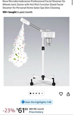 Facial steamer