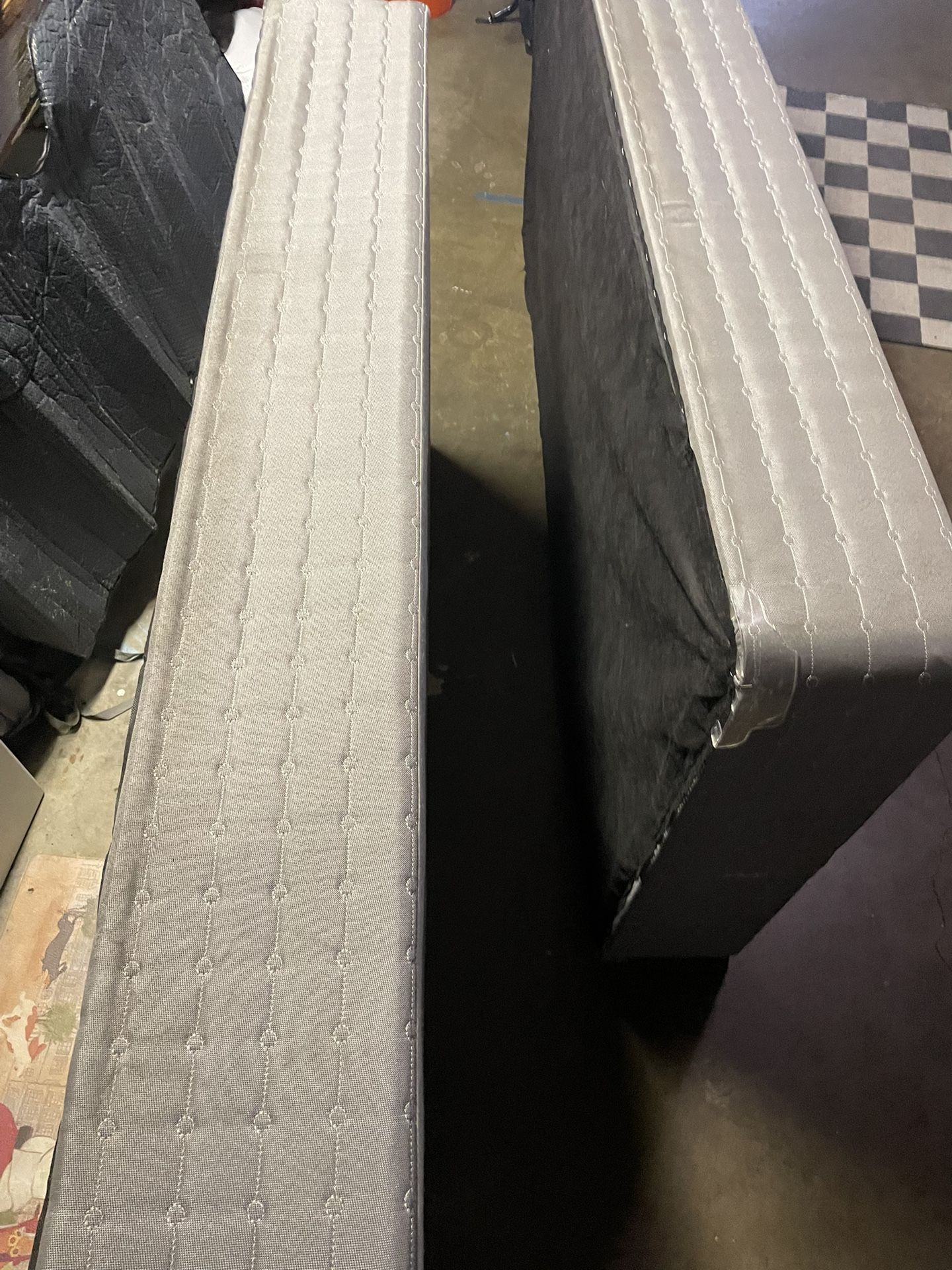 Free Box Spring for King Size Bed And Free Swivel rocker