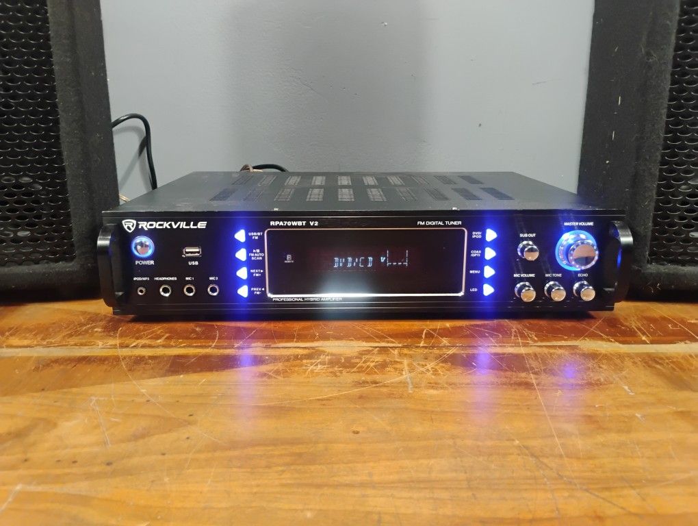 Rockville Bluetooth PA Amplifier