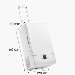 Brand New Equator Portable Rolling Fridge-Freezer 0.7 cu ft | 12V / 110V | Sealed