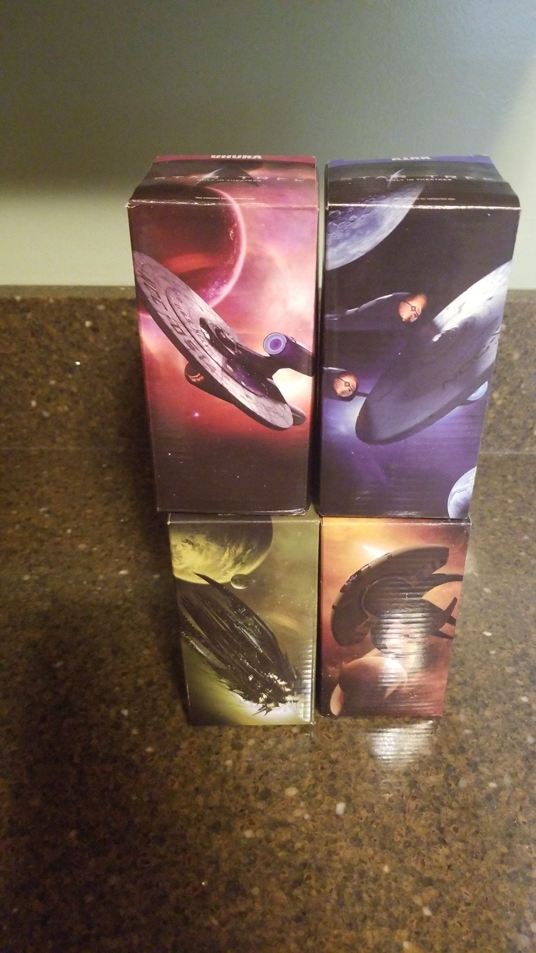 Star Trek collectable glasses