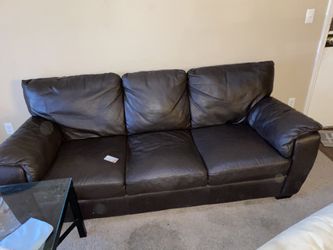 Black couch 9/10 condition need gone ASAP