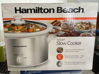 Hamilton Beach slow cooker - factory sealed