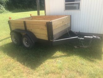 Tandem Axle Pull Behind Trailer