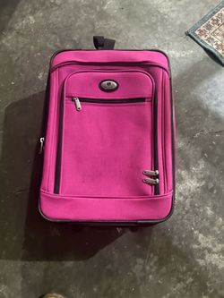 Pink Luggage Medium