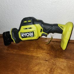NEW COMPACT SERIES RYOBI ONE HP SAWZALL (TOOL ONLY)