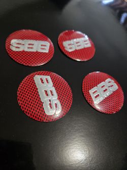 BBS RIM CENTER CAP ADHESIVE 