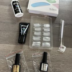 NEW  POLYGEL KIT WITH UV