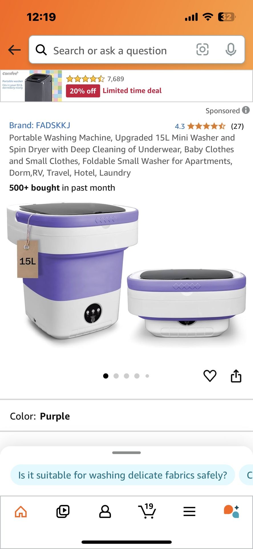 Portable Washing Machine