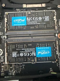Laptop DDR5 RAM 32GB 2x16GB RAM sticks