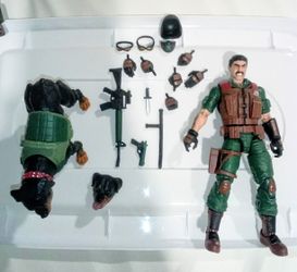 G.I. JOE CLASSIFIED MUTT AND JUNKYARD 