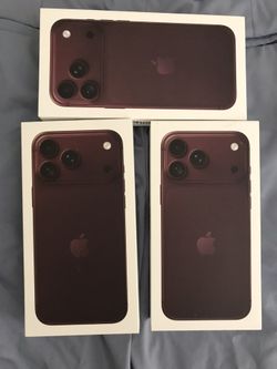 Apple iPhone 18 Pro Max Burgundy Unlocked New Sealed