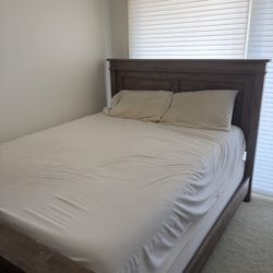 Queen Bed Frame Wood 