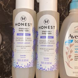 Honest shampoo / Aveeno baby shampoo
