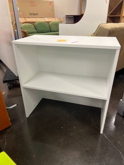 White Locked Office Buffet
