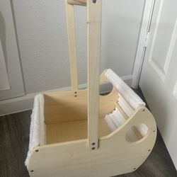 Wooden Baby Cradle