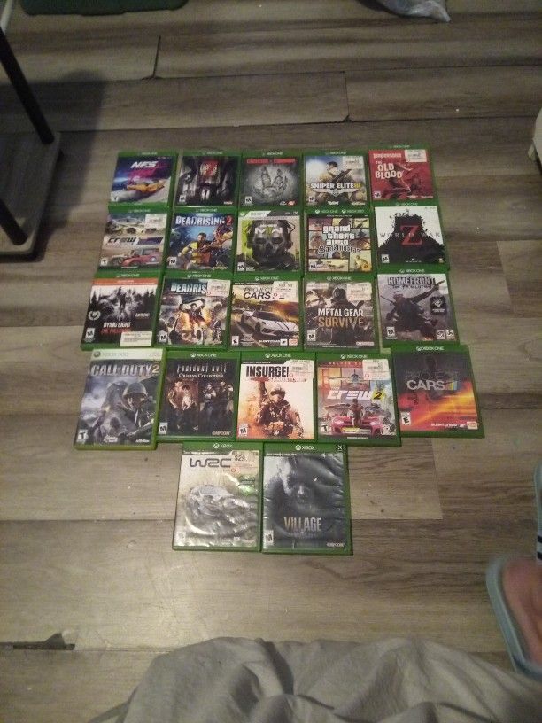 21 Xbox 1 Games 1 360