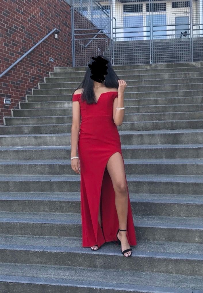 Red Dress Prom Dress