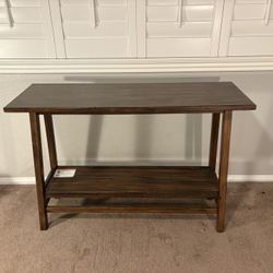 Faux Wood Console Table / Sideboard