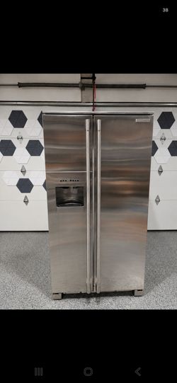Electrolux ICON 22.6 Cu. Ft. Counter-Depth Side-by-Side Refrigerator + Built-In Kegerator