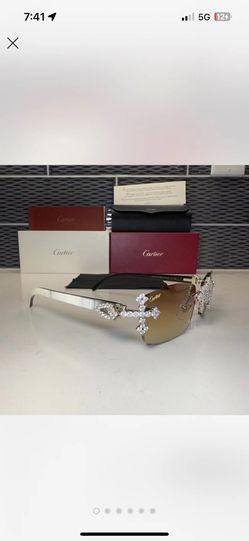 Cartier Diamond Glasses!!