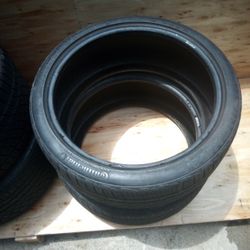 2 Used Continental Extreme Contact 255/35 Zr20