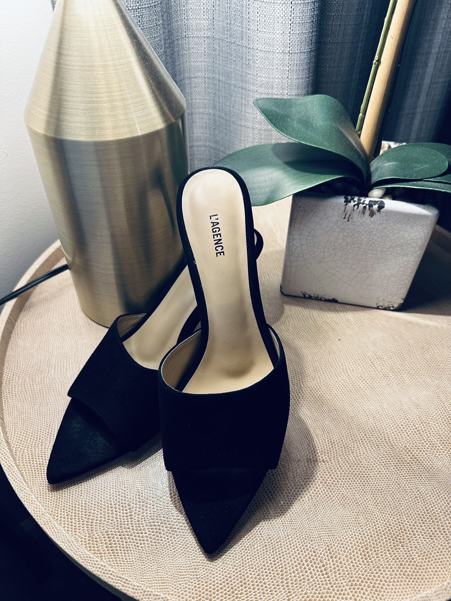 L'AGENCE Lolita Open Toe Mule Size New