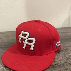 Puerto Rico World Baseball Classic New Era hat size 7 5/8