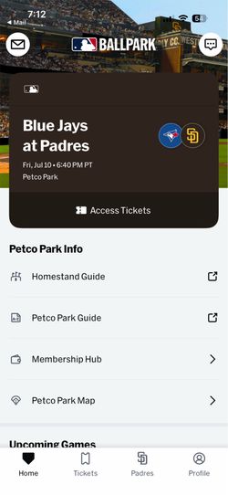Padres tickets
