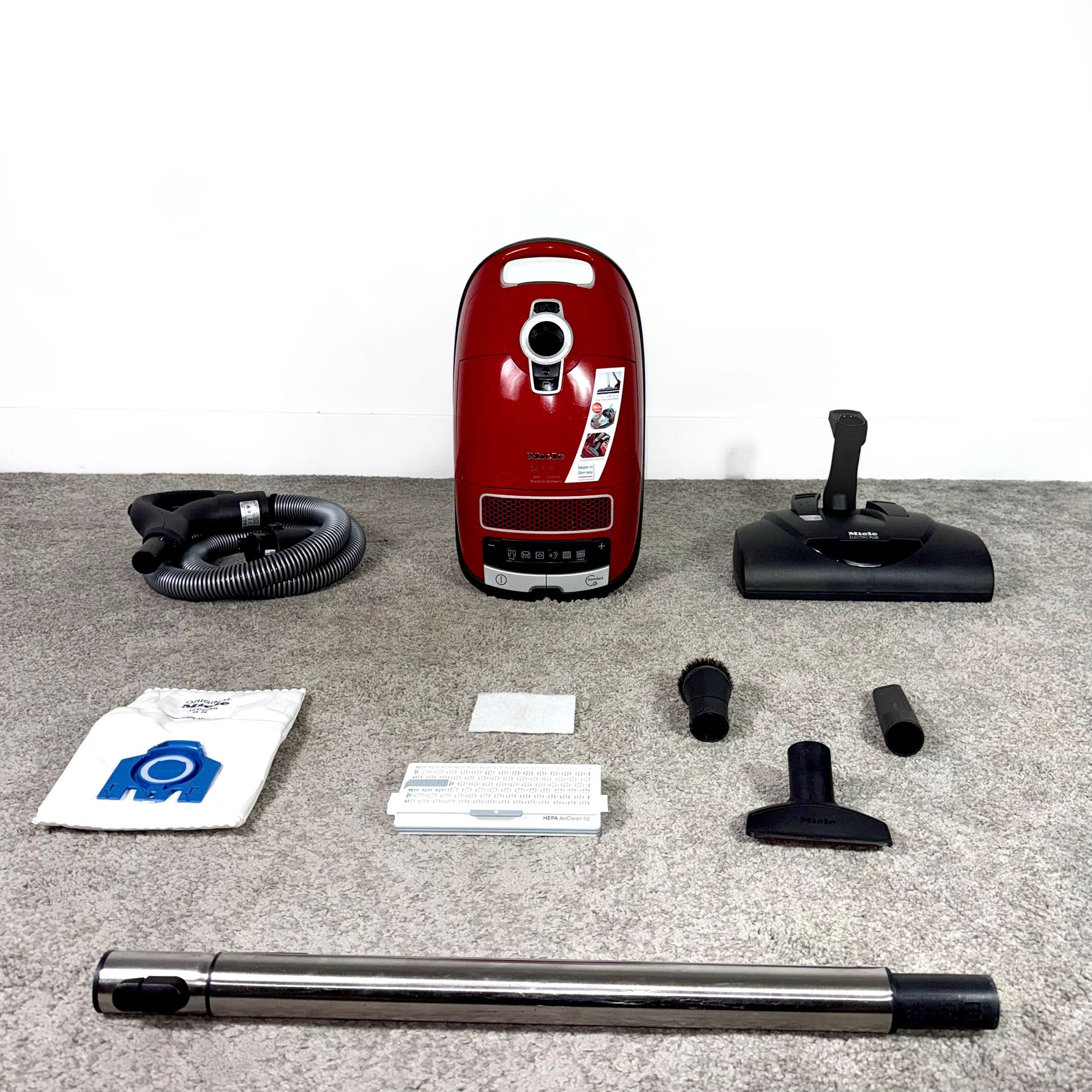 Miele Complete S8 HomeCare Canister Vacuum Cleaner w/ all attachments