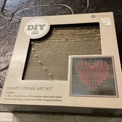-Heart String Art Kit-