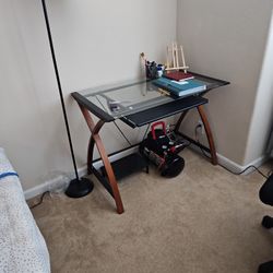 Glass Computer Table