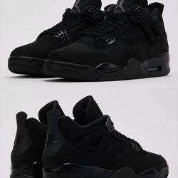 Authentic Brand New Jordan 4 Retro Black Cat