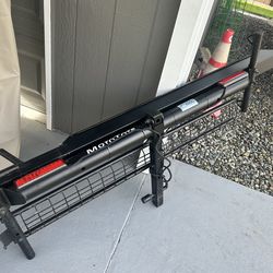 Mototote hitch mounted motorcycle carrier