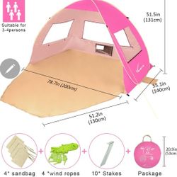Pop Up Sun Tent